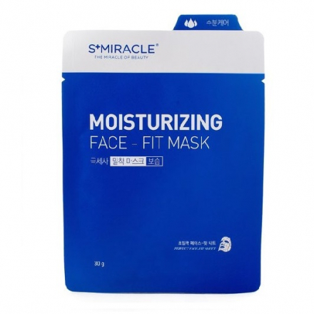 Маска для лица увлажняющая S miracle Moisturizing Face Fit Mask