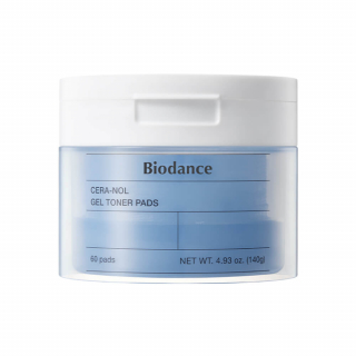 Тонер-пэды гелевые с ледниковой водой Biodance Cera-Nol Gel Toner Pads
