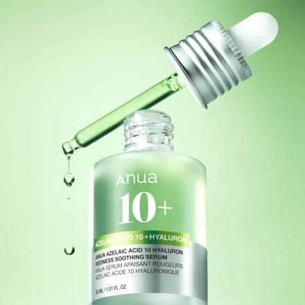 Сыворотка для лица с азелаиновой кислотой Anua Azelaic Acid 10 Hyaluron Redness Soothing Serum