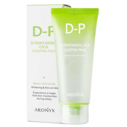 Маска для лица ночная восстанавливающая с пантенолом Aronyx D-Panthenol Cica Sleeping Pack