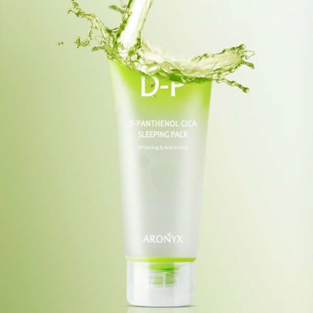 Маска для лица ночная восстанавливающая с пантенолом Aronyx D-Panthenol Cica Sleeping Pack