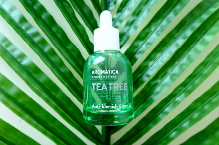 Масло для лица с экстрактом чайного дерева Aromatica Tea Tree Green Oil