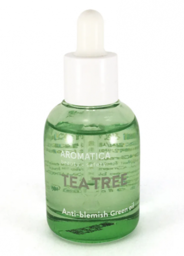 Масло для лица с экстрактом чайного дерева Aromatica Tea Tree Green Oil — 