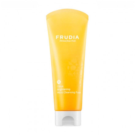 Пенка для лица с цитрусом с эффектом сияния Frudia Citrus Brightening Micro Cleansing Foam