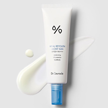 Солнцезащитный крем увлажняющий Dr Ceuracle Hyal Reyouth Moist Sun SPF50 PA++++