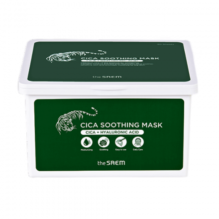 Набор тканевых масок The Saem Cica Soothing Mask