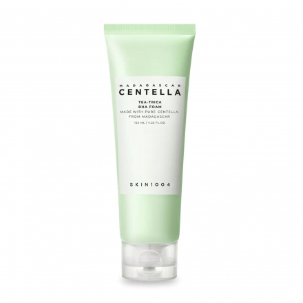 Пенка для умывания антибактериальная Skin1004 Madagascar Centella Tea-Trica BHA Foam