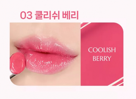 Блеск-глазурь для губ Wakemake Dewy Gel Glaze Stick 03 Coolish Berry