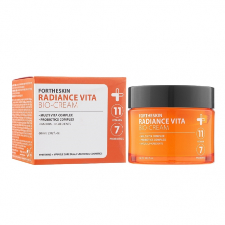 Лифтинг-крем для лица витаминный с пробиотиками Fortheskin  Radiance Vita Bio-Cream