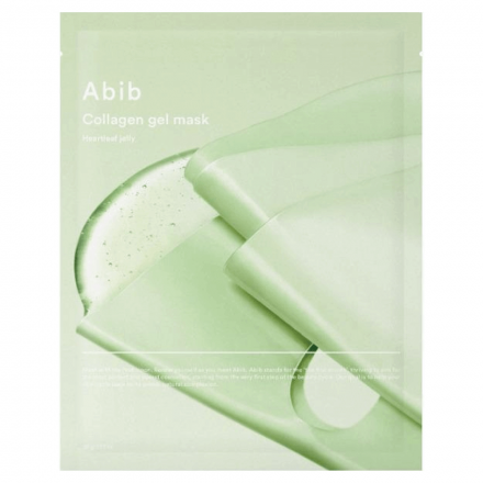 Маска гелевая успокаивающая Abib Collagen Gel Mask Heartleaf Jelly