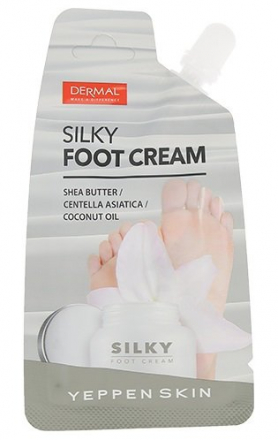 Крем для ног смягчающий Dermal Yeppen Skin Silky Foot Cream