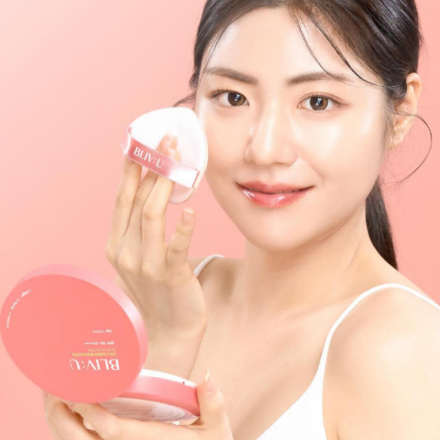 Кушон солнцезащитный коллагеновый Bliv:U Collagen Bouncing Sun Cushion Spf50+ Pa++++