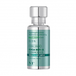 Бустер-эссенция для лица интенсивная с ретинолом и центеллой VT Cosmetics Cica Reti-A Essence 0.5
