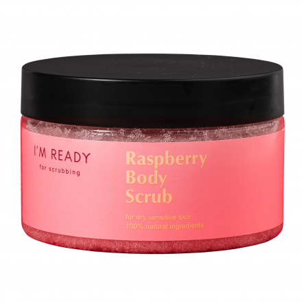 Скраб-тянучка для тела I&#039;m ready Raspberry Body Scrub
